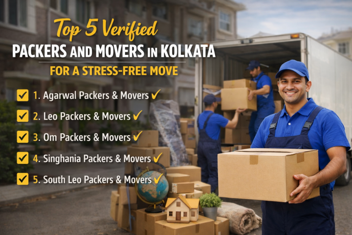 Top 5 Verified Packers and Movers in Kolkata for a Stress